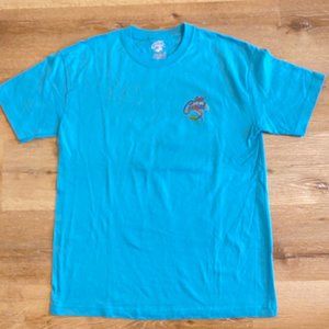 Lizard Goin Coastal Wanna see my lizard t shirt men's size M tee blue